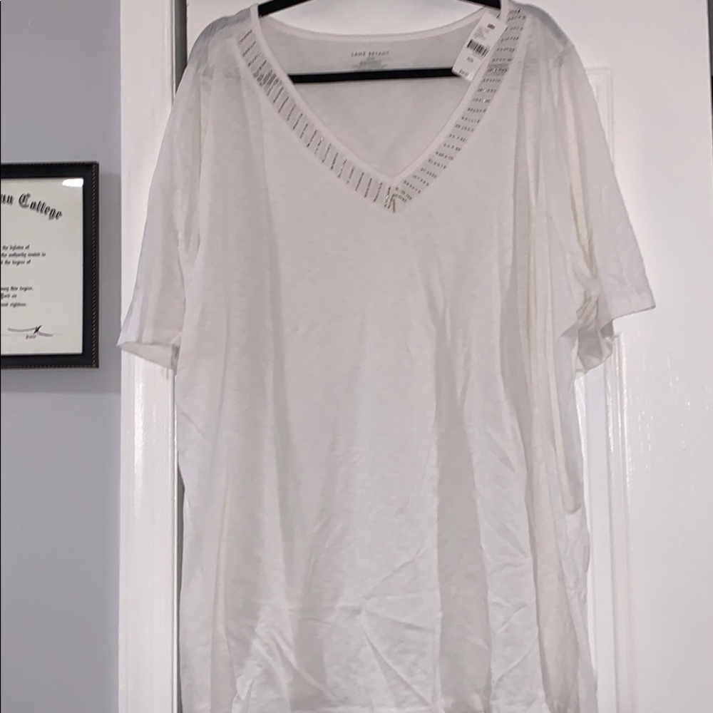 Short Sleeve V Neck Tee